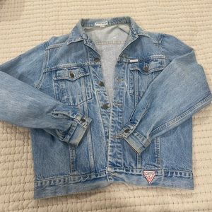 Guess blue denim vintage jacket